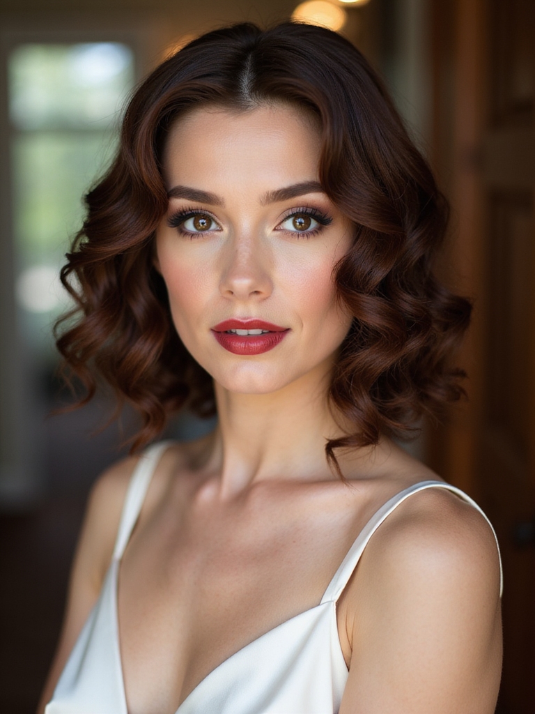 vintage glam meets modern elegance