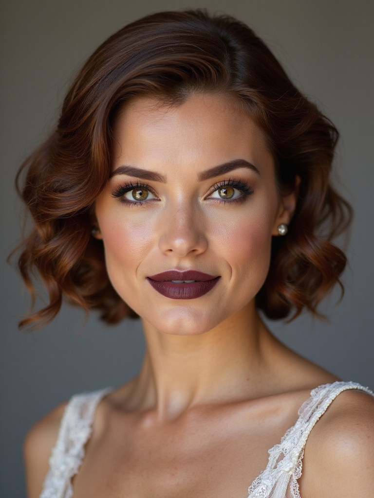 vintage s shaped finger waves