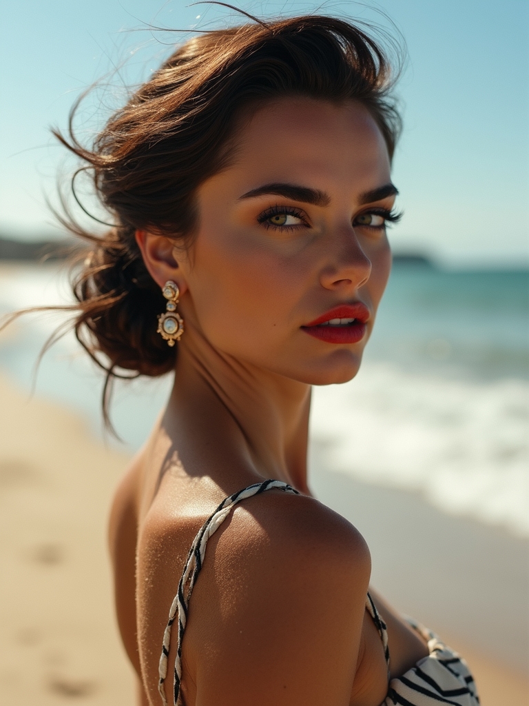 weatherproof low chignon elegance