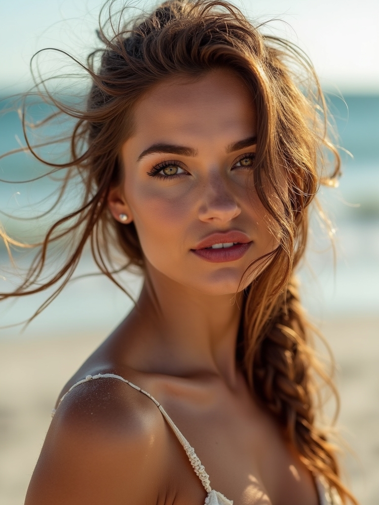 windproof sand resistant beach hairstyles