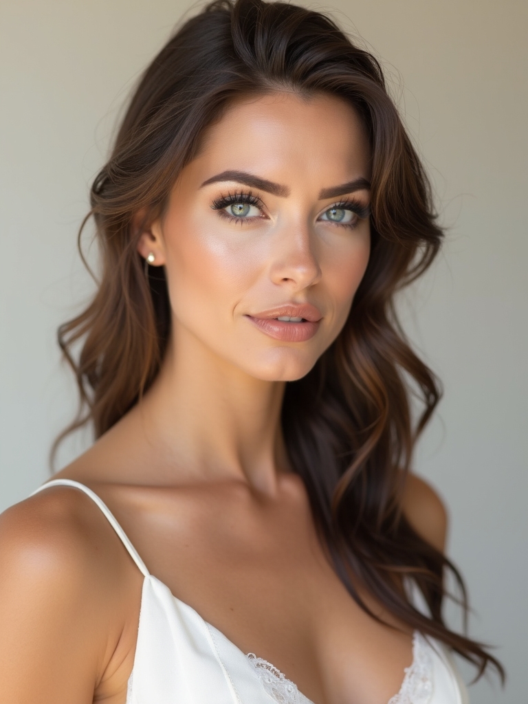 airy romantic eye makeup