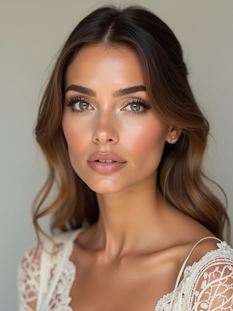 balanced defined bridal eyes