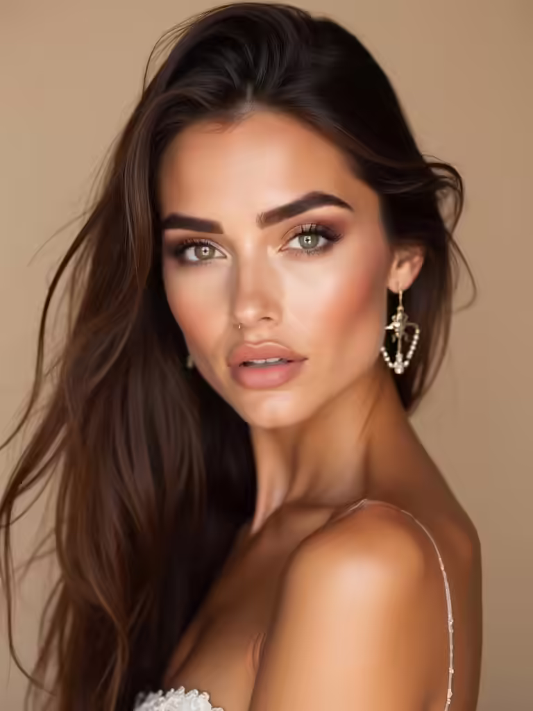 boho rustic wedding makeup