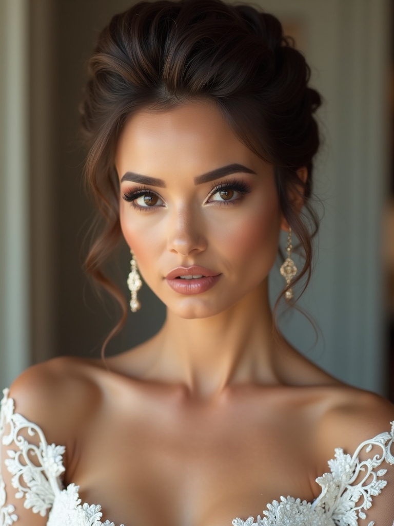 bold effortless romantic hairstyle