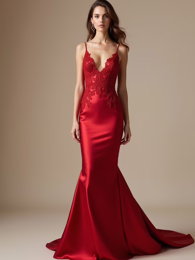 bold elegance in red