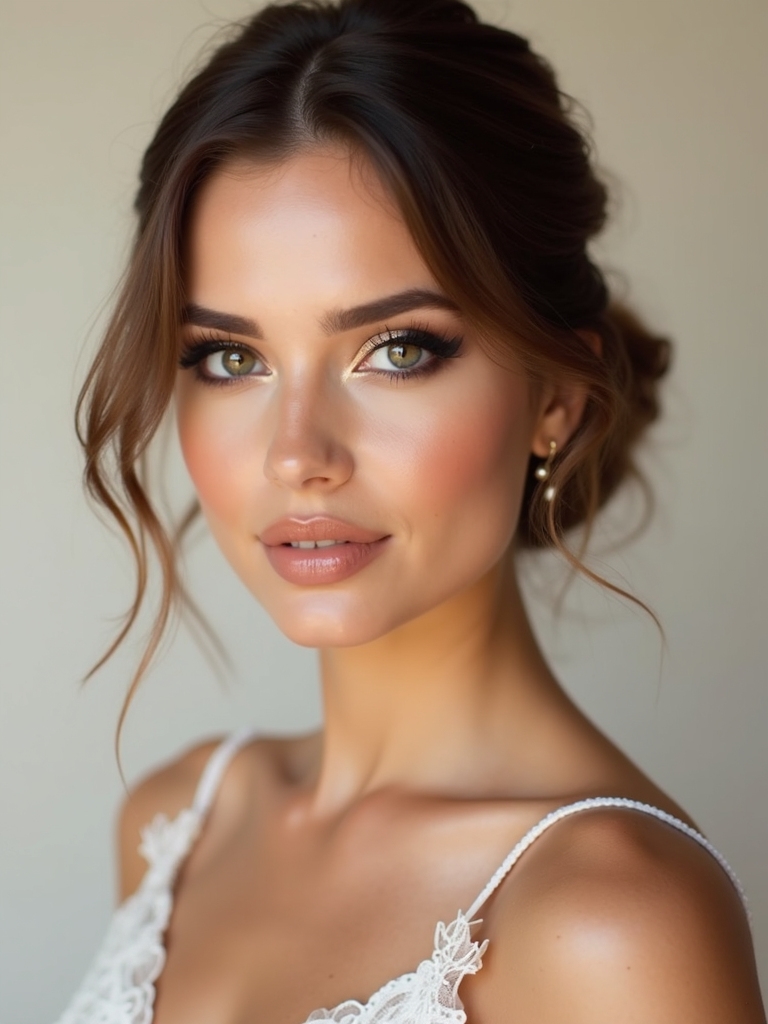 bold metallic cat eye glam