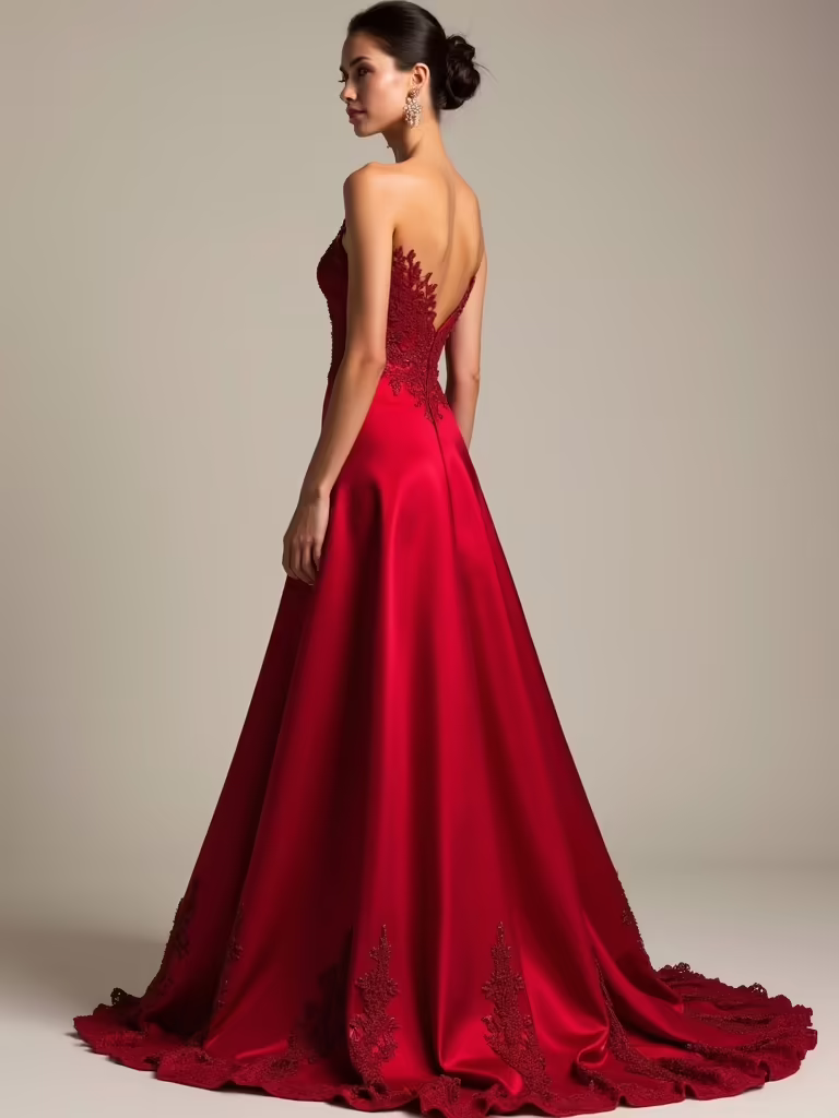 bold red wedding elegance