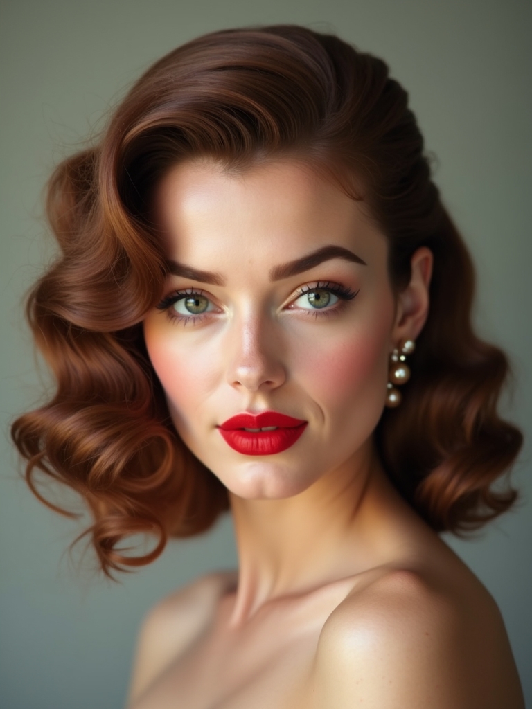bold sculpted hollywood curls