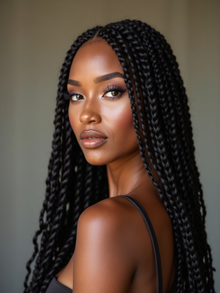 braid with intentional style
