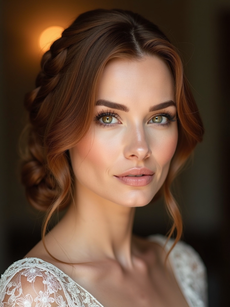 braided accents for elegance