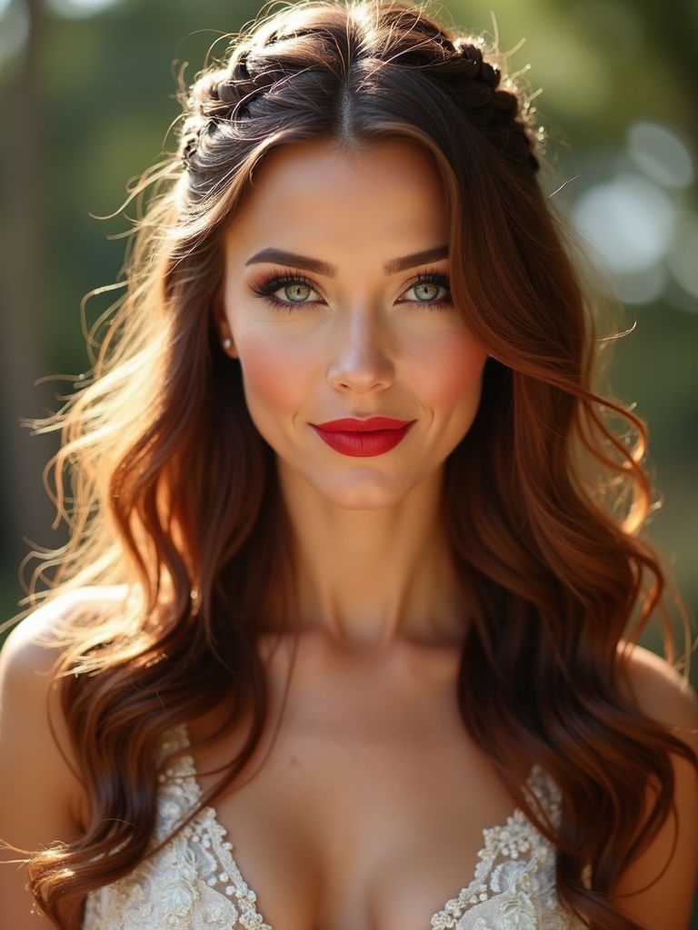braided accents for elegance