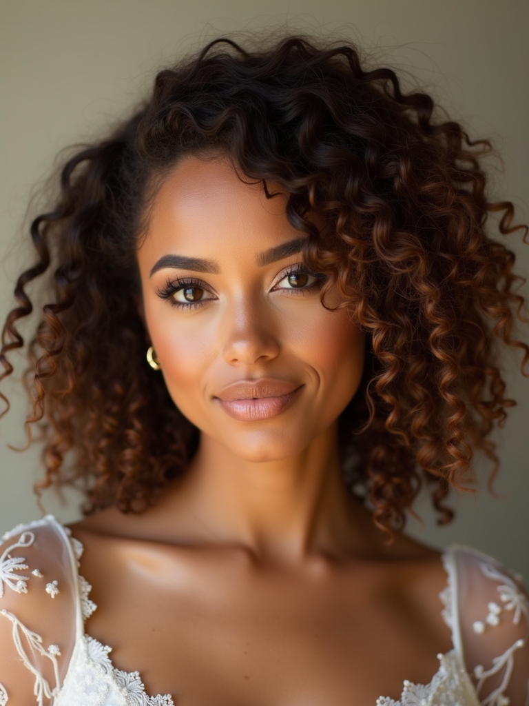 braided curls for confidence