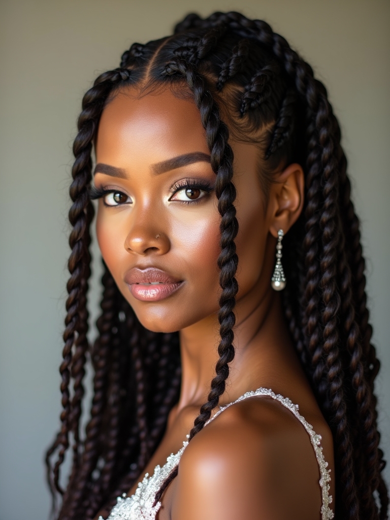 braided dreadlock accent techniques