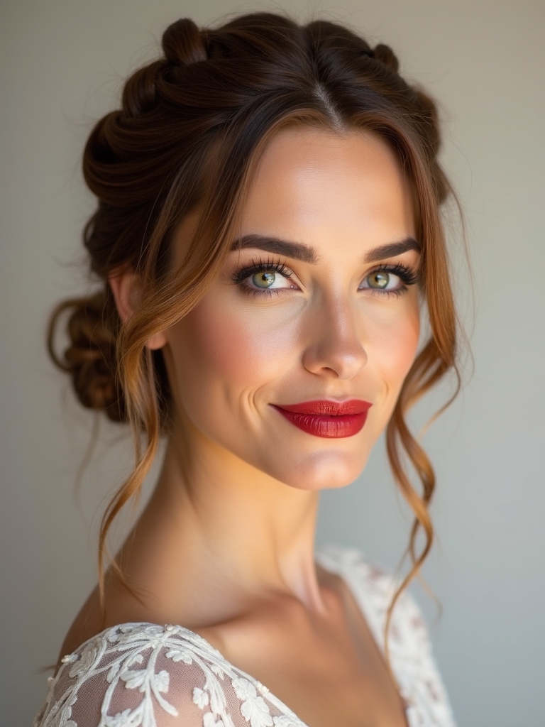 braided half up hairstyle tutorial