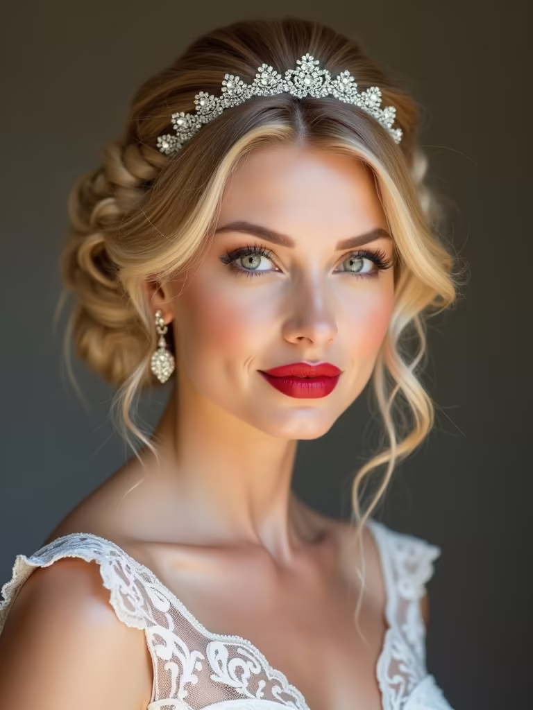 braided halo elegance enhanced