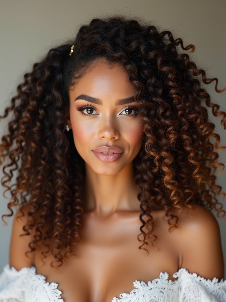 braided halo for elegance