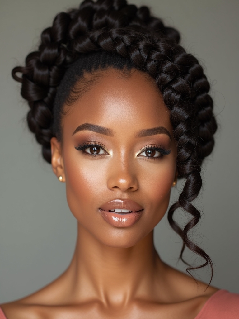 breathable braided updos versatility