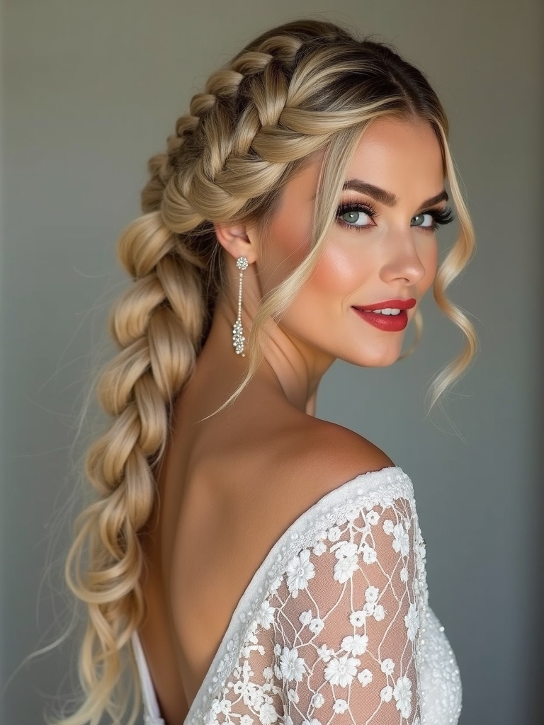 bridal braid hairstyle trends