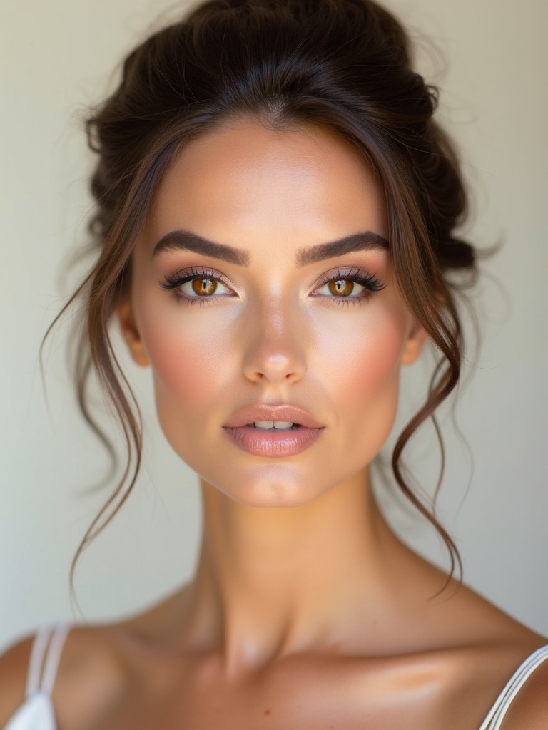 bridal glam for hazel