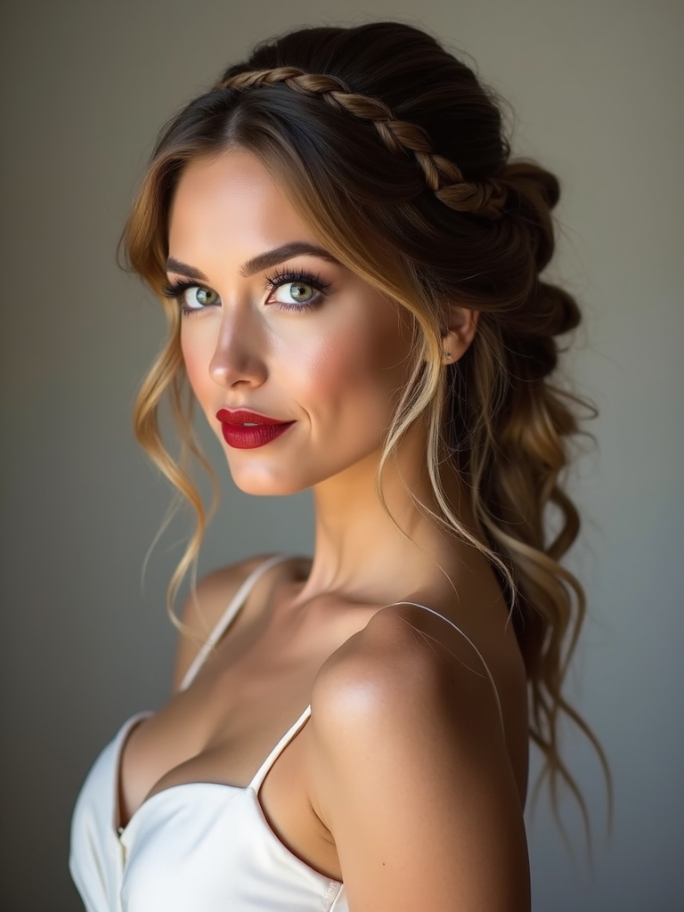 bridal hair braid styles