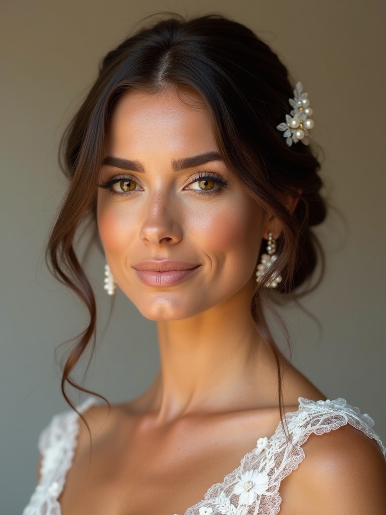 bridal hair decoration ideas
