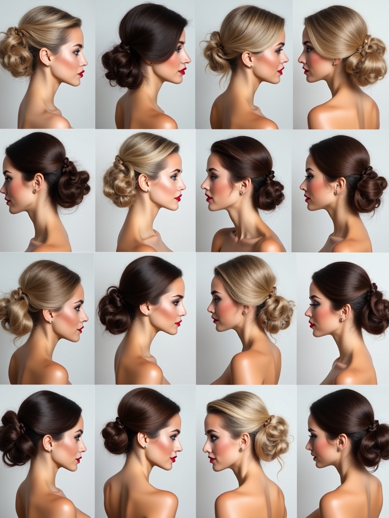 bridal hair updo inspiration