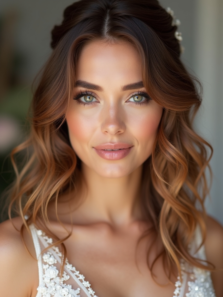 bridal hairstyles for medium hair
