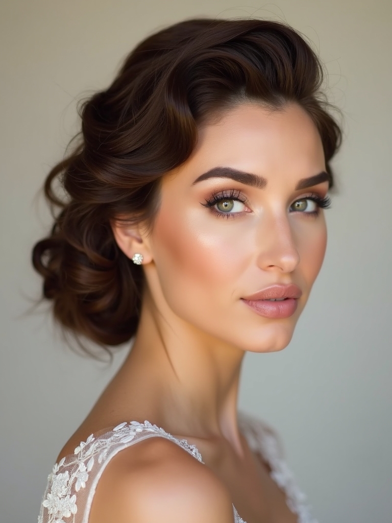 bridal hairstyles for showers