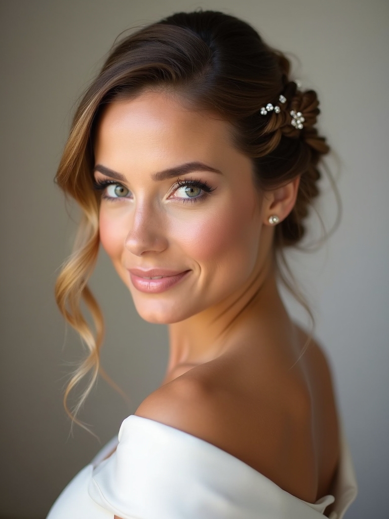 bridal half up hairstyles collection