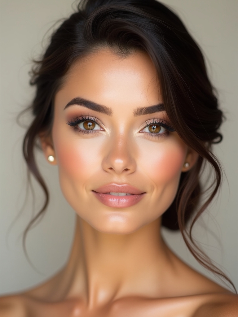 bridal makeup for brown eyes