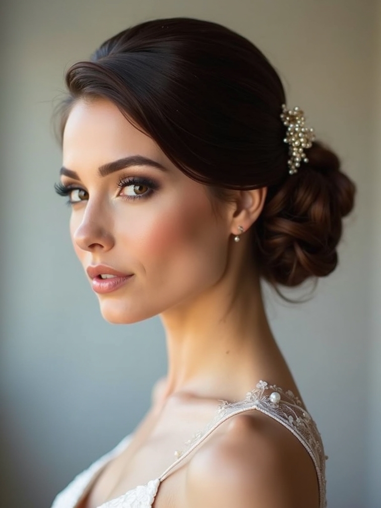 bridal updo selection criteria
