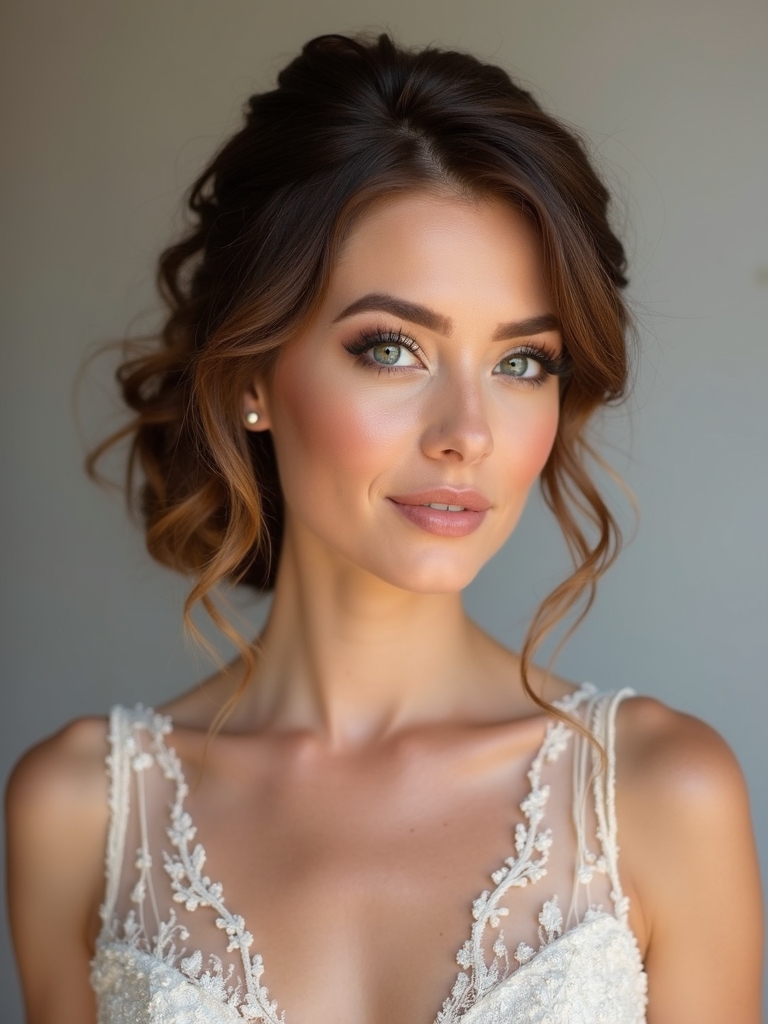 bridesmaid hairstyles for medium hair