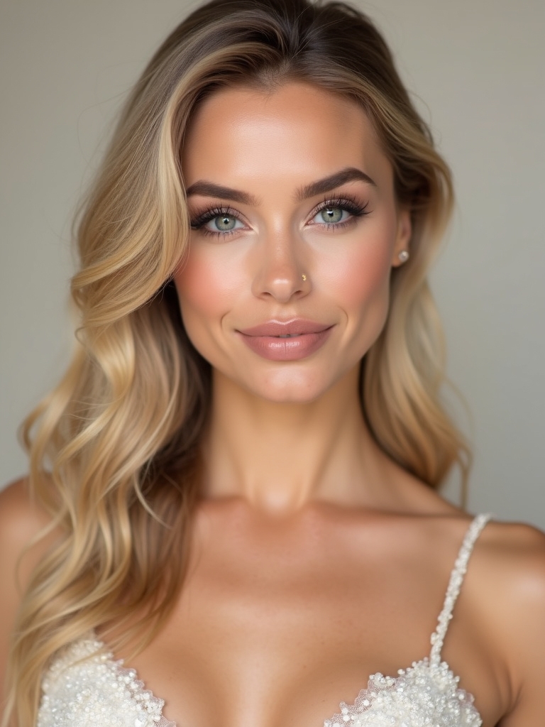 bridesmaid makeup for blondes