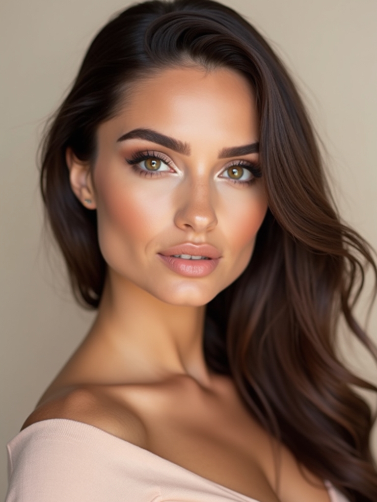 bridesmaid makeup for brown eyes