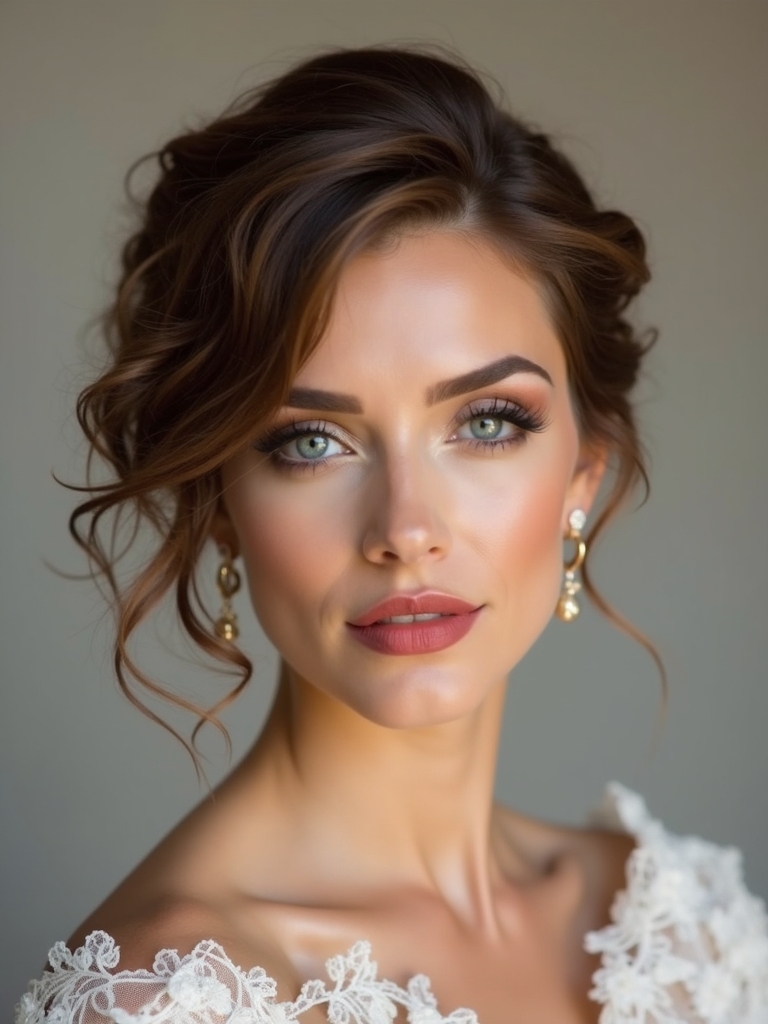 bridesmaid short hair styles