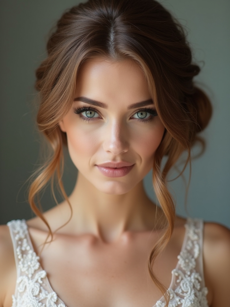 bridesmaid updo hairstyles medium length