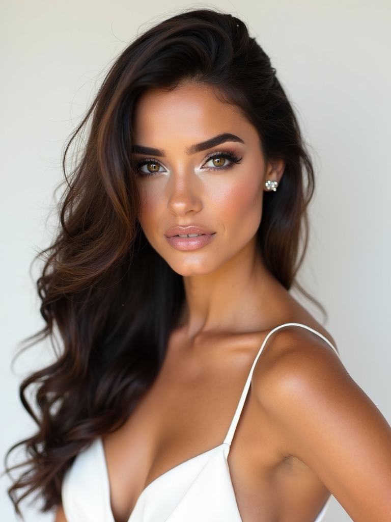 brunette bridal hair styles
