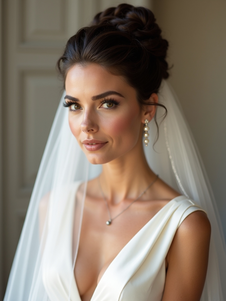 cathedral veil vintage elegance