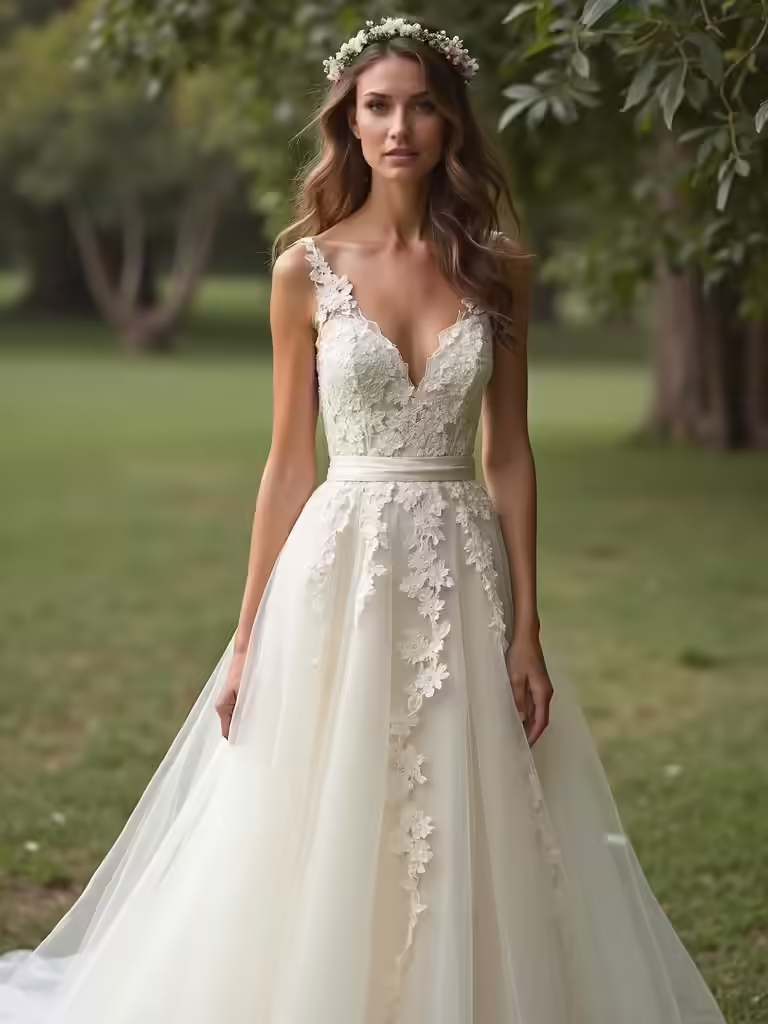 charming dresses for gardens