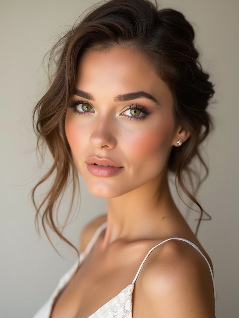 charming spring bridesmaid makeup