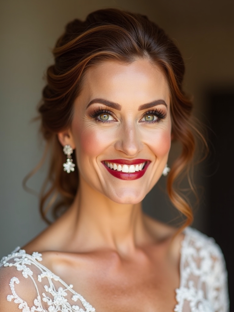 chic face framing half up hairstyle