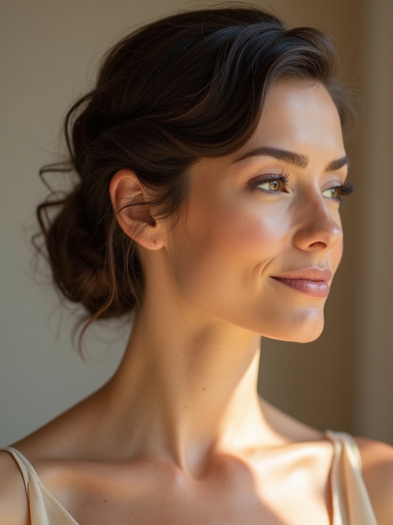 chic low bun techniques