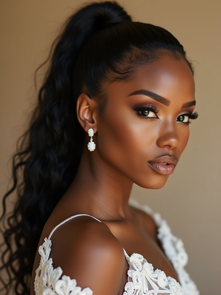 chic ponytail upgrades for photos