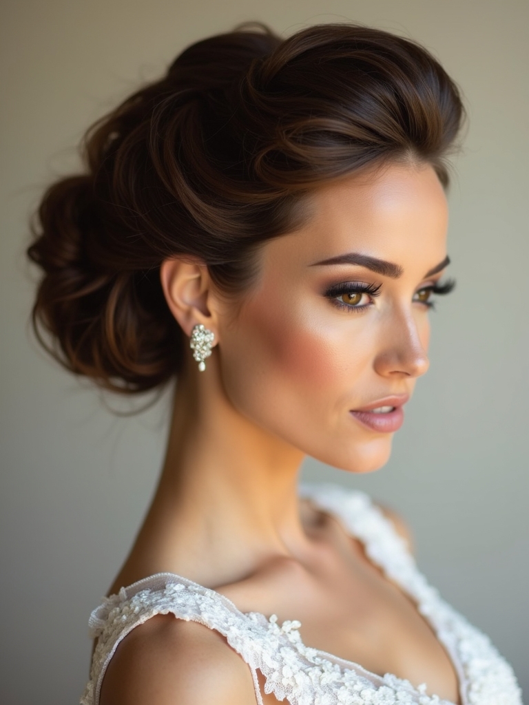 classic updo dress harmony