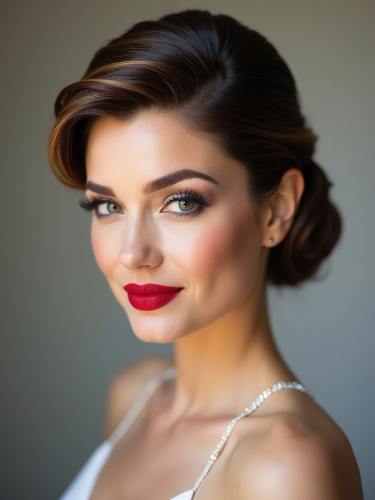 classic updos for weddings