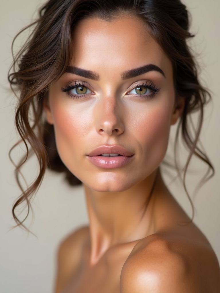 cohesive timeless bridesmaid beauty