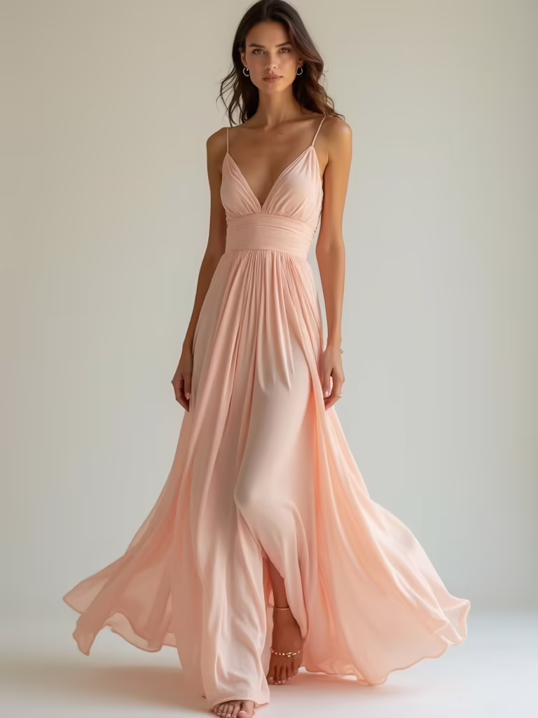 comfortable flowing wedding attire