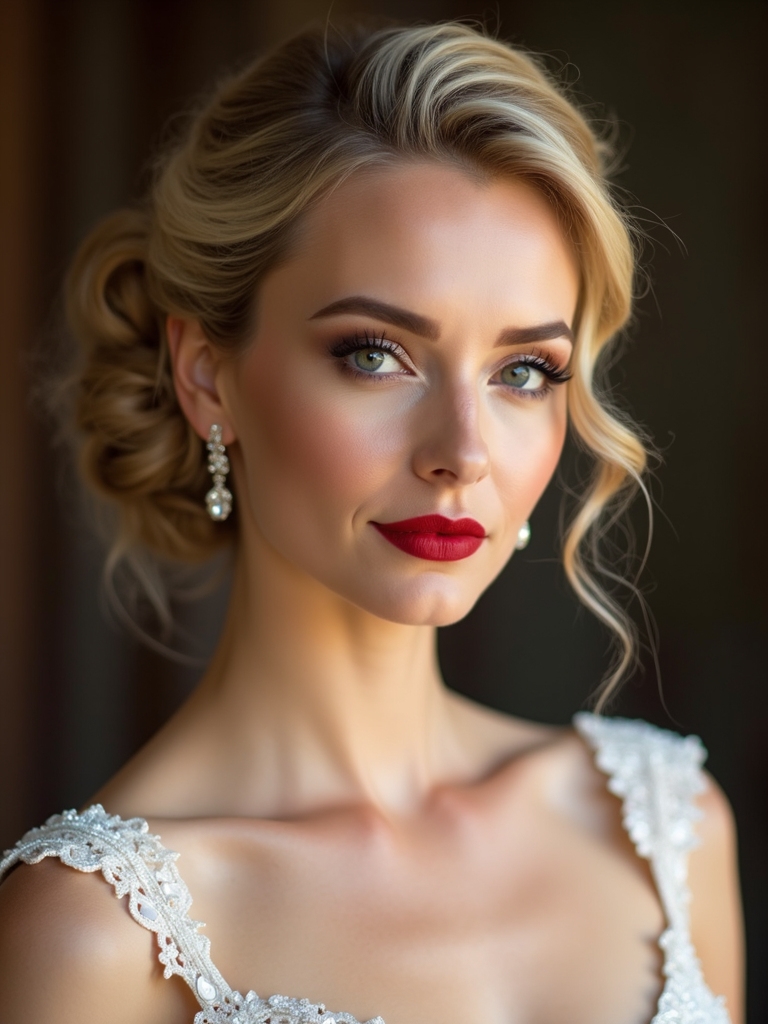comfortable photogenic wedding hairstyles