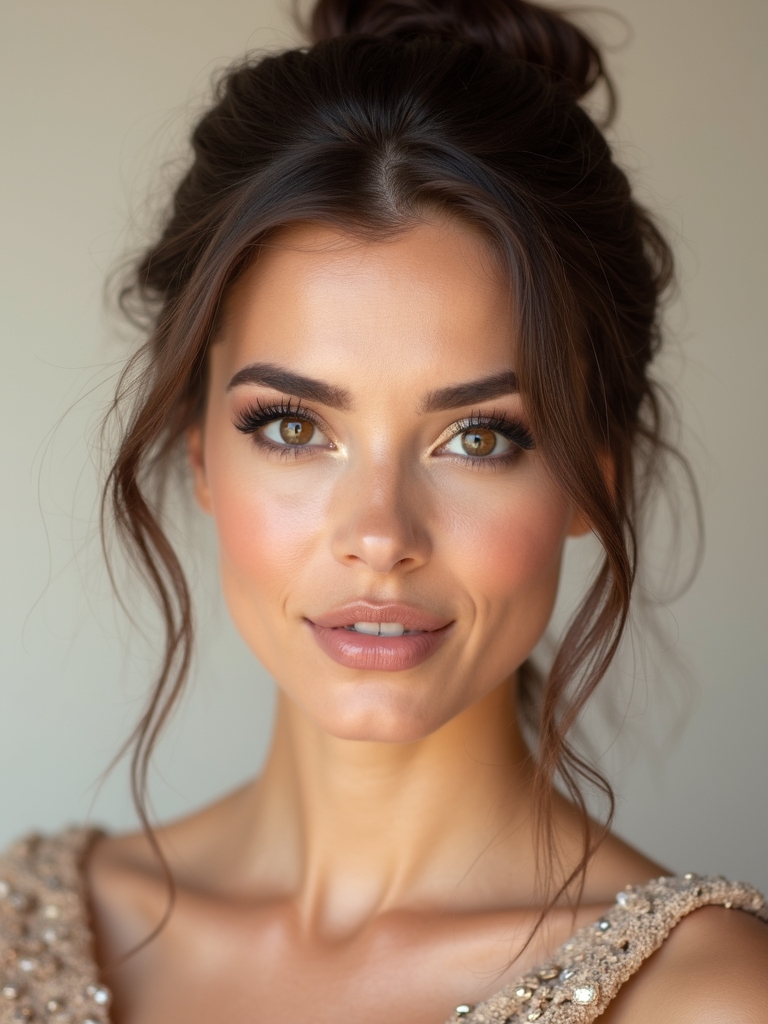 cozy timeless winter makeup