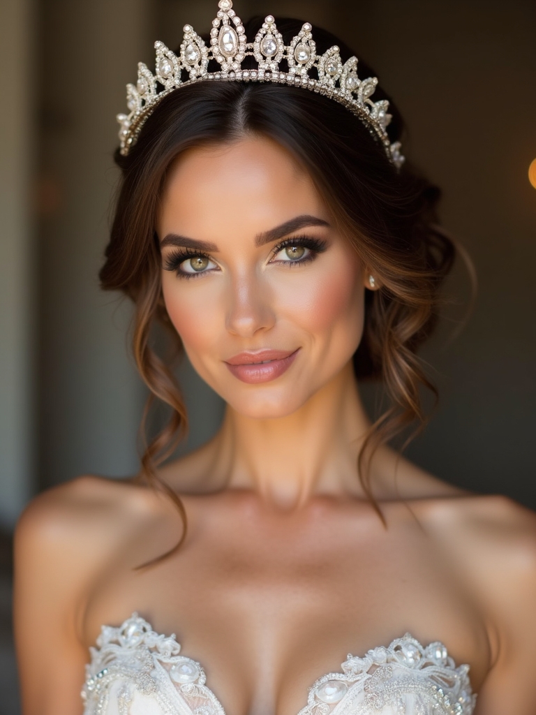 crown accessory for low buns